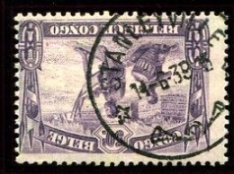 Congo Stanleyville  Oblit. Keach 8A5 Sur C.O.B. 173 Le 14/06/1939 - Usados