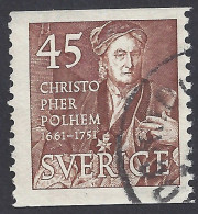 SVEZIA 1951 - Unificato 365° - Polhem | - Used Stamps