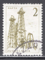 Yugoslavia 1958 Single Stamp For Technology And Architecture  In Fine Used - Oblitérés