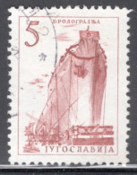 Yugoslavia 1958 Single Stamp For Technology And Architecture  In Fine Used - Oblitérés