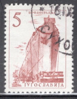 Yugoslavia 1958 Single Stamp For Technology And Architecture  In Fine Used - Used Stamps