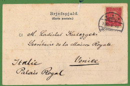 Ad0992 - ICELAND - Postal History -  POSTCARD To ITALY  1903 - Storia Postale