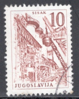 Yugoslavia 1958 Single Stamp For Technology And Architecture  In Fine Used - Usati