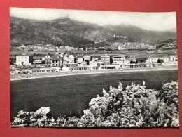 Cartolina - Bosa ( Oristano ) - Spiaggia Vista Dalla Torre - 1962 - Oristano