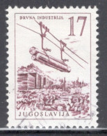 Yugoslavia 1958 Single Stamp For Technology And Architecture  In Fine Used - Usati