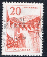 Yugoslavia 1958 Single Stamp For Technology And Architecture  In Fine Used - Usados