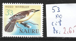 Delcampe - NAURU 53 ** Côte 5 € - Nauru