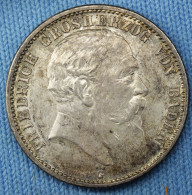 Baden • 2 Mark 1907 • UNC • Friedrich I • [24-161] - 2, 3 & 5 Mark Argent