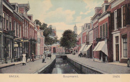 484938Sneek, Suupmarkt.(kleine Vouw Rechtsboven) - Sneek