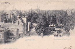 484952Rotterdam, Panorama Westersingel. (poststempel 1902) - Rotterdam