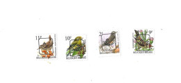 2,9,10,11 Francs. MNH,Neuf Sans Charnière. - Typos 1986-96 (Oiseaux)