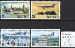 NAURU 207 à 10 ** Côte 4 € - Nauru