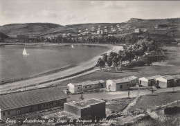 Cartolina Enna - Autodromo Del Lago Di Pergusa E Villaggio - Enna