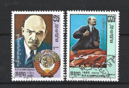 Kampuchea 1985 Lenin Y.T. 567/568 (0) - Kampuchea