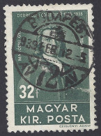 UNGHERIA 1938 - Yvert 517° - Università | - Used Stamps