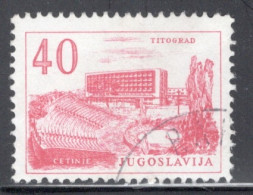 Yugoslavia 1958 Single Stamp For Technology And Architecture  In Fine Used - Used Stamps