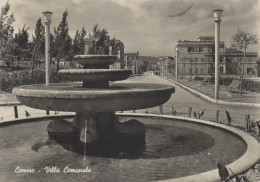 Cartolina Comiso ( Ragusa ) - Villa Comunale - Ragusa