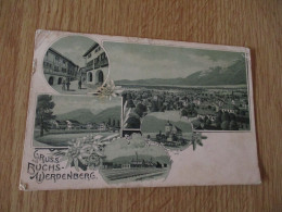 CPA Suisse Litho Précurseur Gruss Aus Büchs Werdenberg - Berg