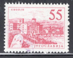 Yugoslavia 1958 Single Stamp For Technology And Architecture  In Fine Used - Usados