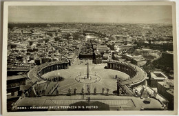 VATICAN - ROMA - Panorama Dalla Terrazza Di San Pietro 1933 - San Pietro