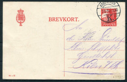 1930 Denmark 15ore Red (94 - H) Brevkort, Stationery Postcard Copenhagen - Koln Germany - Covers & Documents