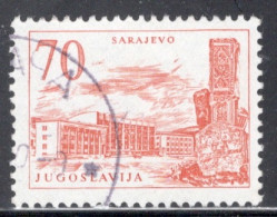 Yugoslavia 1958 Single Stamp For Technology And Architecture  In Fine Used - Used Stamps