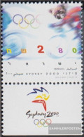 Israel 1562 With Tab (complete Issue) Unmounted Mint / Never Hinged 2000 Olympics Summer - Unused Stamps (with Tabs)