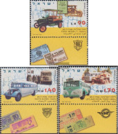 Israel 1318-1320 With Tab (complete Issue) Unmounted Mint / Never Hinged 1994 Public Passenger - Unused Stamps (with Tabs)