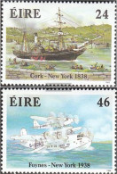 Ireland 652-653 (complete Issue) Unmounted Mint / Never Hinged 1988 Atlantic Crossing - Unused Stamps