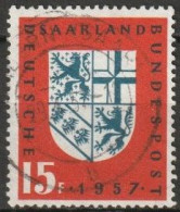 Saarland1957 Mi-Nr.379  O Gestempelt Eingliederung Des Saarlandes In Die BRD ( A2062/2 )günstige Versandkosten - Oblitérés