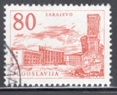 Yugoslavia 1958 Single Stamp For Technology And Architecture  In Fine Used - Used Stamps