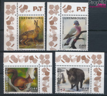Luxemburg 1554-1557 (kompl.Ausg.) Postfrisch 2001 Tiere (10331865 - Nuovi
