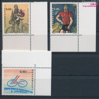 Luxemburg 1574-1576 (kompl.Ausg.) Postfrisch 2002 Radrennen - Tour De France (10331863 - Ongebruikt