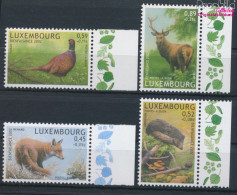 Luxemburg 1593-1596 (kompl.Ausg.) Postfrisch 2002 Tiere (10331825 - Ungebraucht