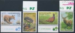 Luxemburg 1593-1596 (kompl.Ausg.) Postfrisch 2002 Tiere (10331861 - Unused Stamps