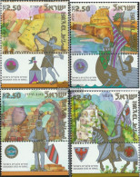 Israel 1900-1903 With Tab (complete Issue) Unmounted Mint / Never Hinged 2006 Kreuzfahrtfestungen - Unused Stamps (with Tabs)