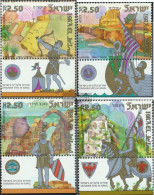 Israel 1900-1903 With Tab (complete Issue) Unmounted Mint / Never Hinged 2006 Kreuzfahrtfestungen - Ungebraucht (mit Tabs)