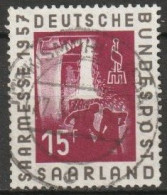 Saarland1957 Mi-Nr.400  O Gestempelt Internationale Saarmesse Saarbrücken ( A2126/3 )günstige Versandkosten - Usados