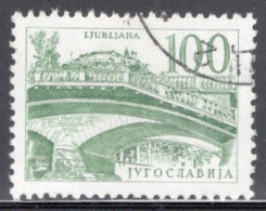 Yugoslavia 1958 Single Stamp For Technology And Architecture  In Fine Used - Used Stamps