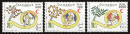 Somalia 2003 MNH 3v, Al Zahrawi, Ibn Rushd, Avicenna, Arabic Medicine, Red Cross - Medicina