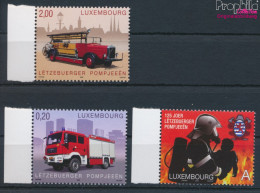 Luxemburg 1818-1820 (kompl.Ausg.) Postfrisch 2009 Nationaler Feuerwehrverband (10331852 - Unused Stamps