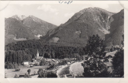 E4739) GOLDEGG Mit Heukareck U. Haßeck - Salzburg - Tolle FOTO AK  Kirche Straße Häsuer - Goldegg