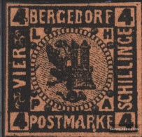 Bergedorf 5ND New- Or. Reproduction Unused 1887 Crest - Bergedorf