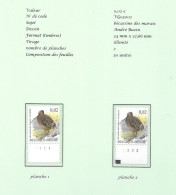 Belgium -  2003 BUZIN Birds -  Bécassine Des Marais/watersnip  Plaatnummers 1 - 2 Postfris - Zie Scan - 2011-..