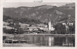 E4745) GOLDEGG Im PONGAU  - Badesteg - Kirche Häuser ALTE S/W AK - Goldegg