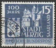 Saarland1957 Mi-Nr.401  O Gestempelt 100 Jahre Stadt Merzig ( A2213/3 )günstige Versandkosten - Oblitérés