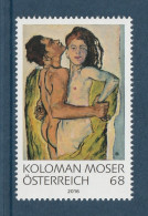 AUSTRIA 2016 Modern Art / Koloman Moser : Single Stamp UM/MNH - Naakt