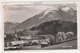 E4748) GOLDEGG Im PONGAU Mit Heukareck - Häuser U. Kirche Im Vordergrund ALT! - Goldegg