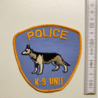 ECUSSON POLICE GENDARMERIE PATCH BADGE CANINE K9 - POLICE K-9 UNIT - Policia