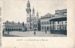 AALST  LA SGRAND'PLACE  BEFFROI    2 SCANS - Aalst